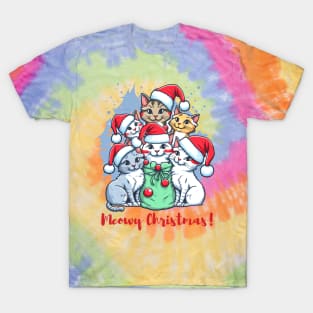 Meowy Christmas T-Shirt